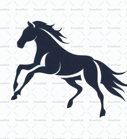 Galoppierendes Pferd